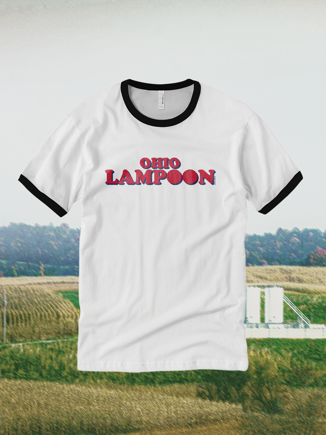 Raoul Dude "Ohio Lampoon" Ringer Tee