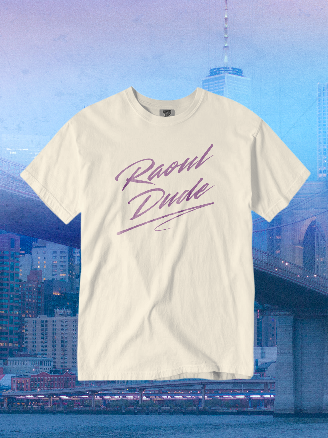 Raoul Dude "Script Logo" Tee